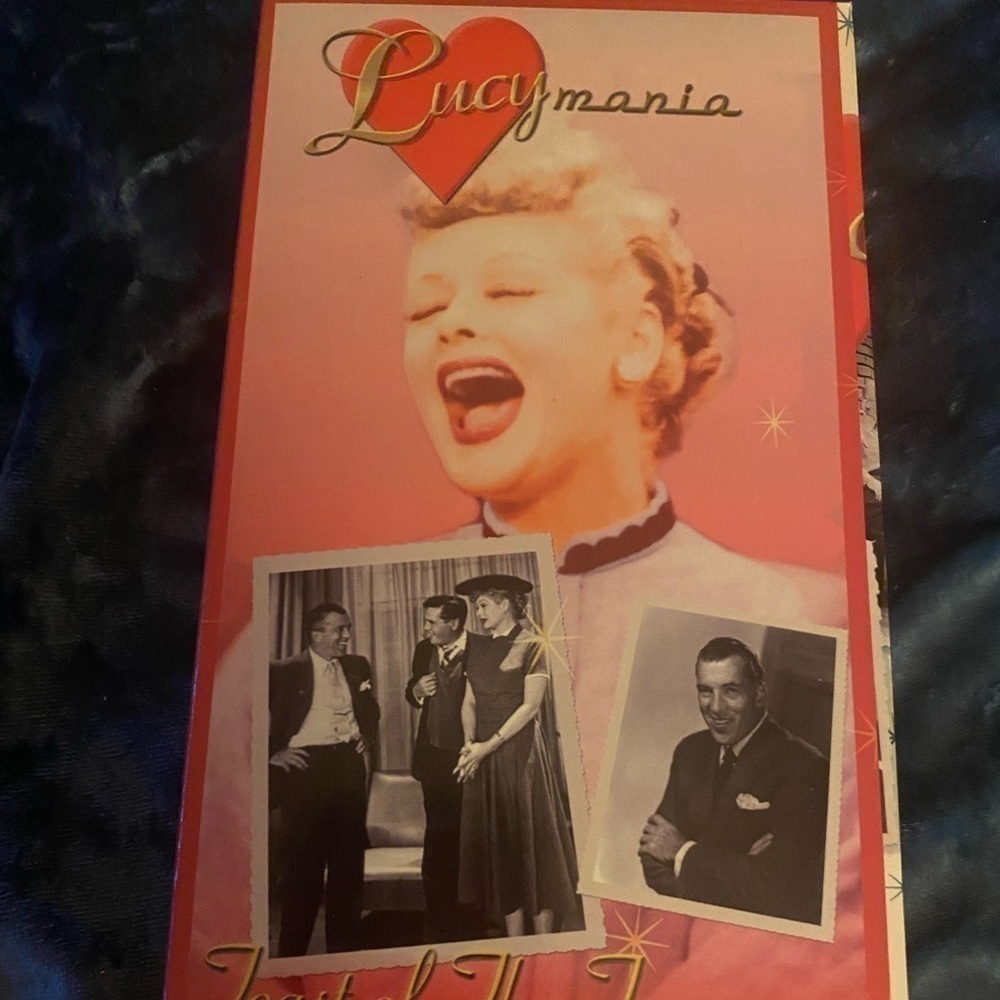I Love lucy vhs tapes set of 2